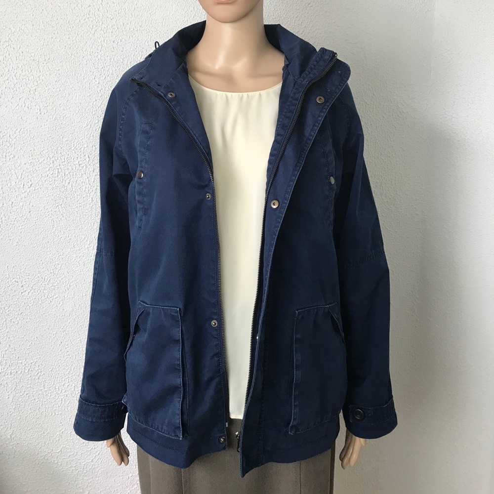 Cyrillus Coat Jacket Zipper Small EUC Paris - Picture 9 of 14
